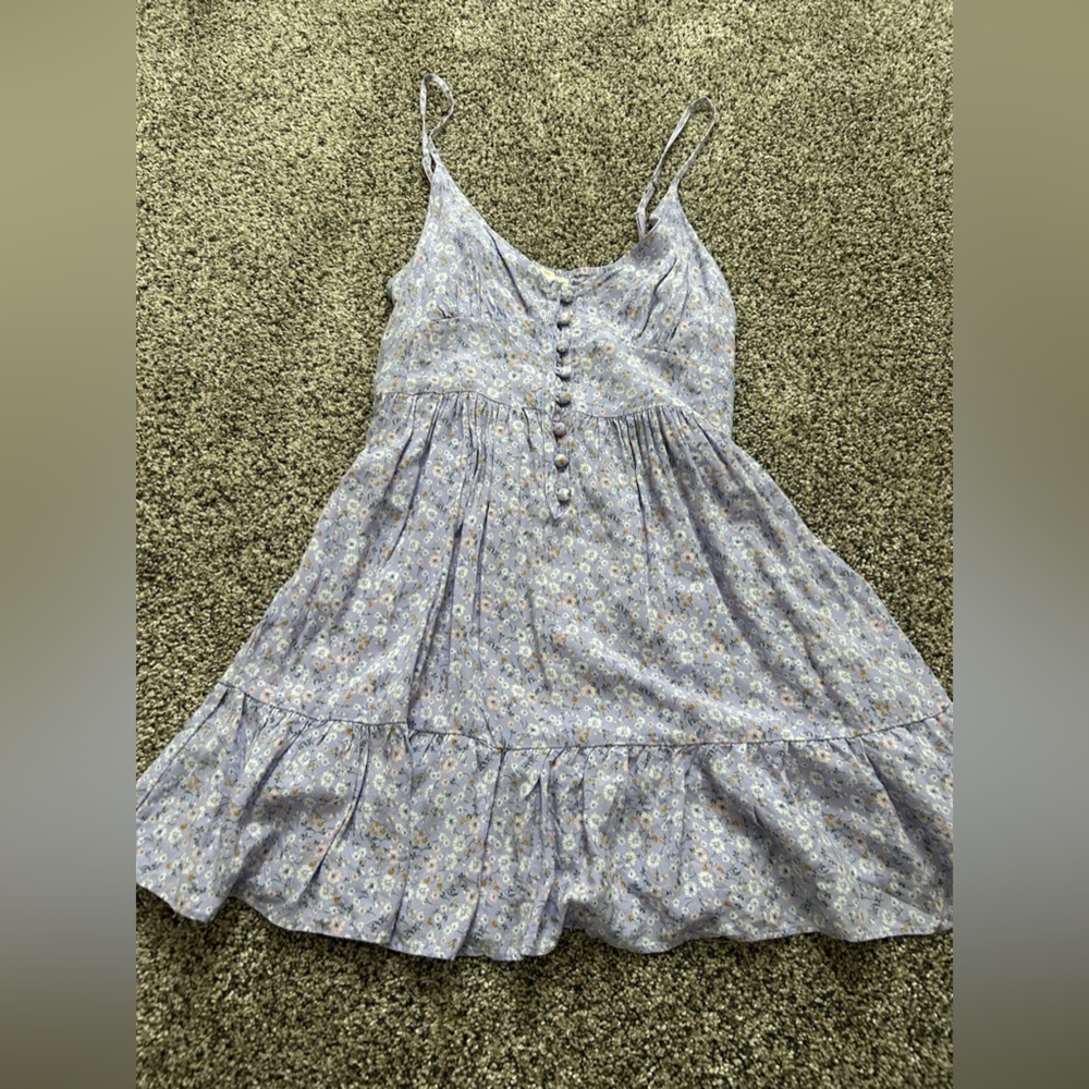 Aeropostale Floral Purple Sundress
